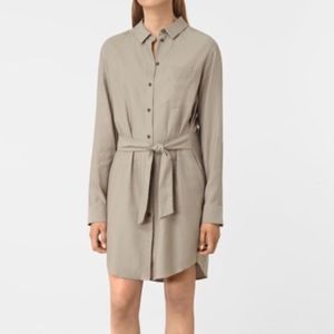 AllSaints Jules Shirt Dress